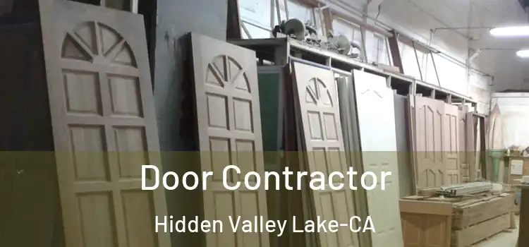  Door Contractor Hidden Valley Lake-CA