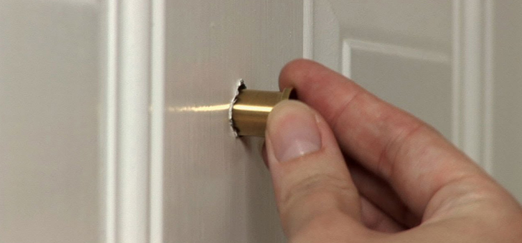peephole door repair in Hidden Valley Lake